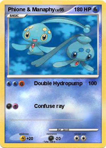 Pokemon Phione & Manaphy