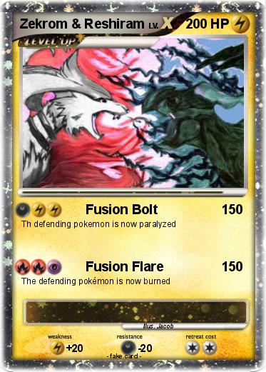 Pokemon Zekrom & Reshiram