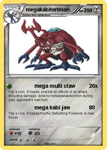 Pokemon megakabiterimon