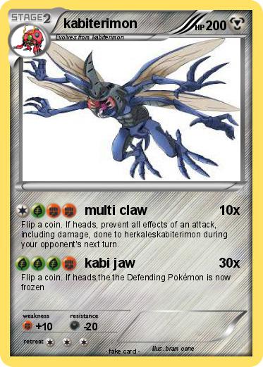 Pokemon kabiterimon