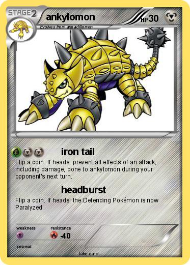 Pokemon ankylomon