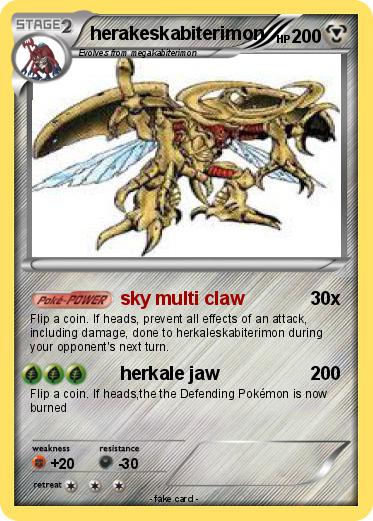 Pokemon herakeskabiterimon