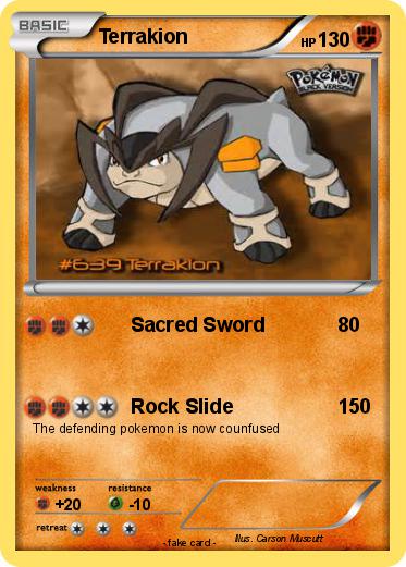 Pokemon Terrakion