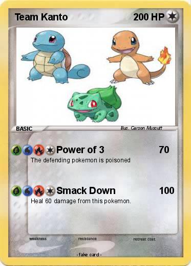 Pokemon Team Kanto
