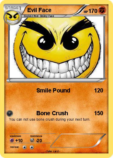 Pokemon Evil Face