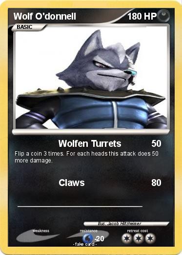 Pokemon Wolf O'donnell