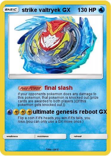 Pokemon strike valtryek GX