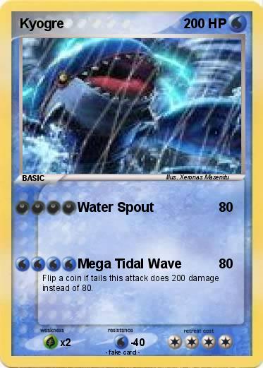 Pokemon Kyogre