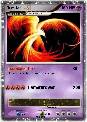 Pokemon firestar