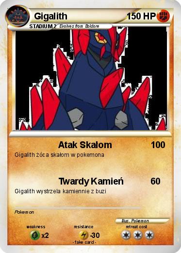 Pokemon Gigalith