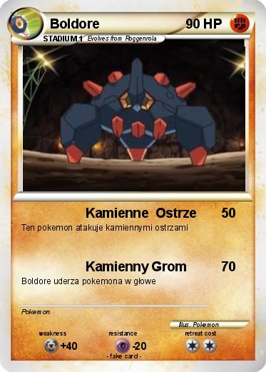 Pokemon Boldore