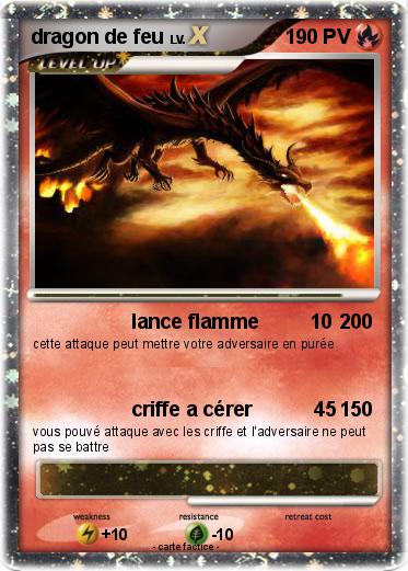 Pokemon dragon de feu
