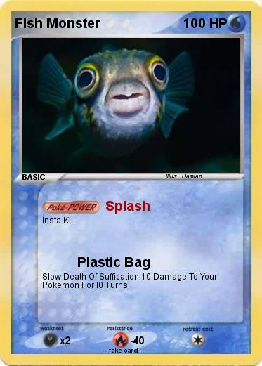 Pokemon Fish Monster