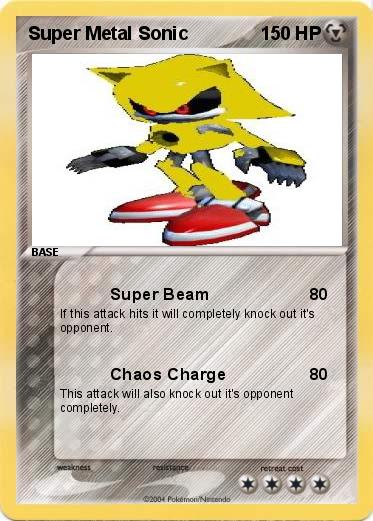 Pokemon Super Metal Sonic