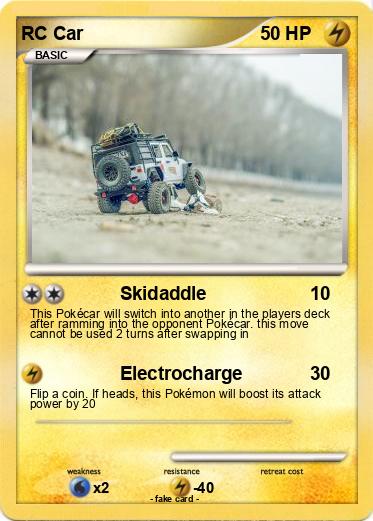Pokemon RC Car