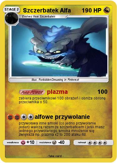 Pokemon Szczerbatek Alfa
