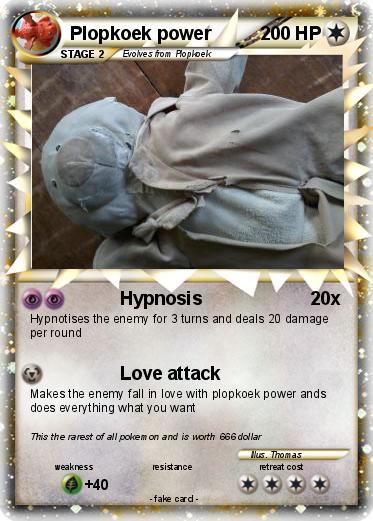 Pokemon Plopkoek power