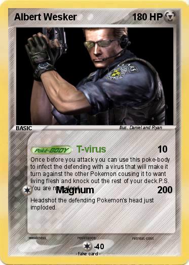 Pokemon Albert Wesker