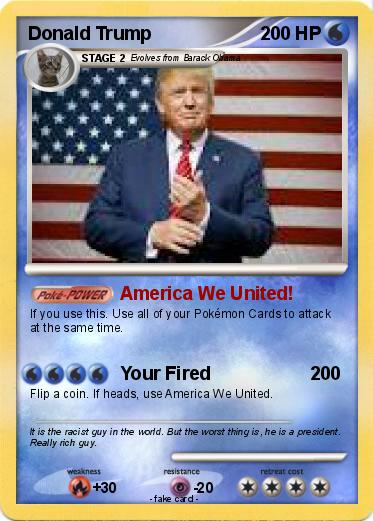 Pokemon Donald Trump