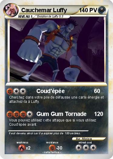Pokemon Cauchemar Luffy