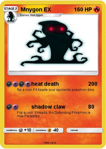 Pokemon Mnygon EX