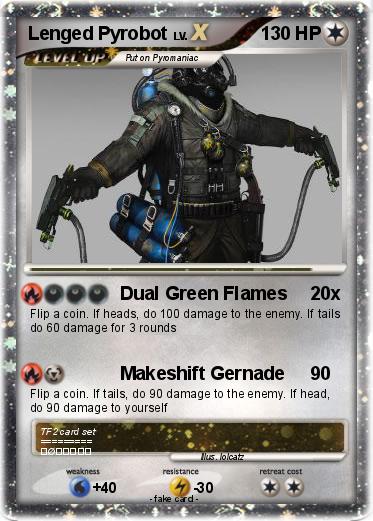 Pokemon Lenged Pyrobot