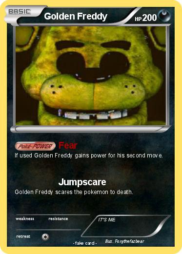 Pokemon Golden Freddy