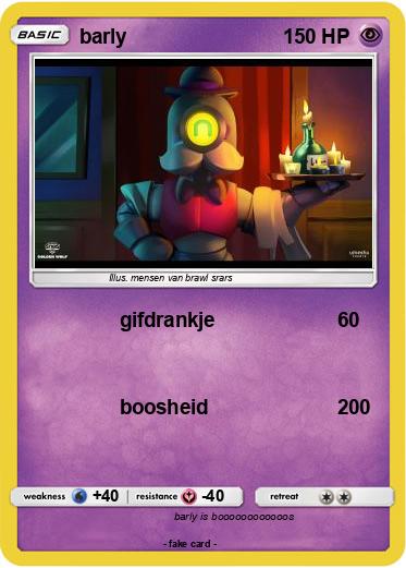 Pokemon barly