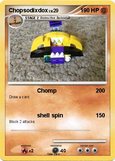 Pokemon Chopsodixdox