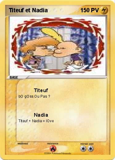 Pokemon Titeuf et Nadia