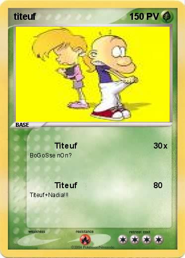 Pokemon titeuf