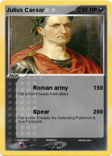 Pokemon Julius Caesar