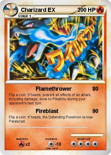 Pokemon Charizard EX