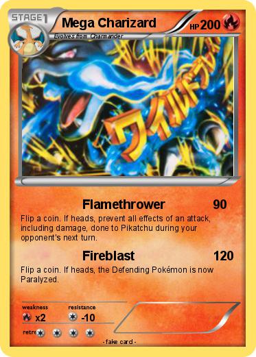 Pokemon Mega Charizard