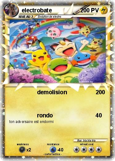 Pokemon electrobate