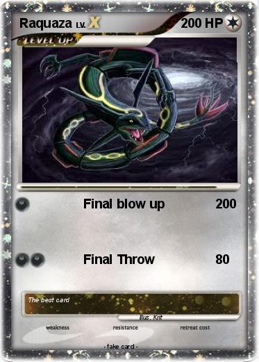Pokemon Raquaza