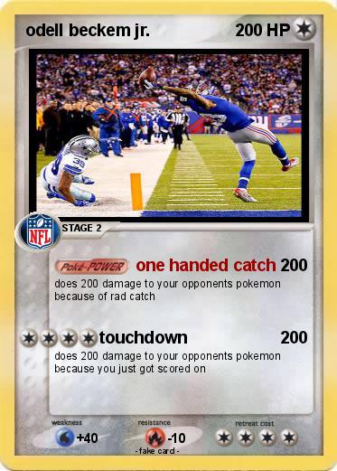 Pokemon odell beckem jr.