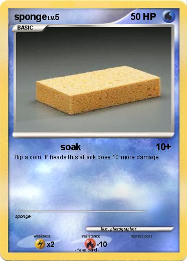 Pokemon sponge