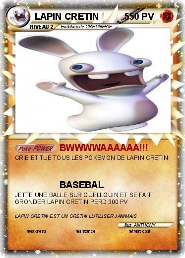 Pokemon LAPIN CRETIN          5