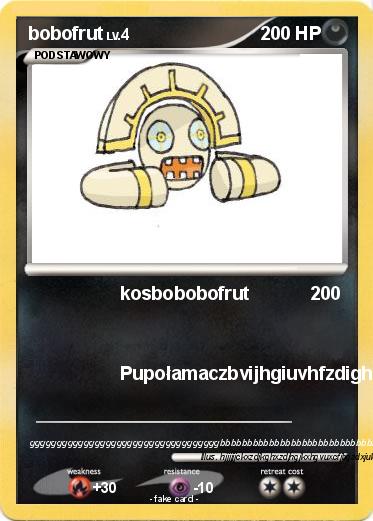 Pokemon bobofrut