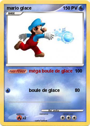 Pokemon mario glace