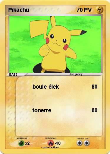 Pokemon Pikachu