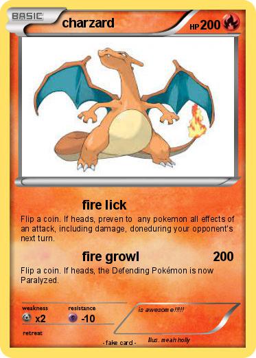 Pokemon charzard
