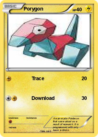 Pokemon Porygon