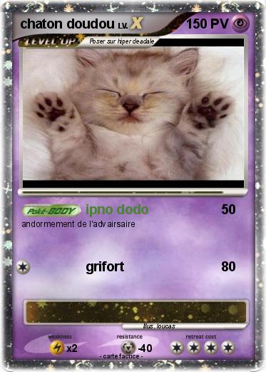 Pokemon chaton doudou