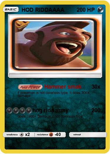 Pokemon HOD RIDDAAAA