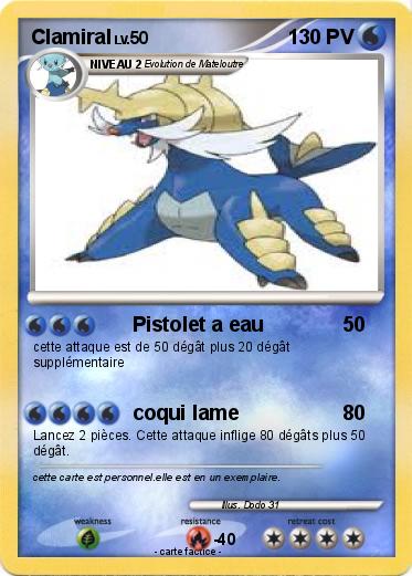 Pokemon Clamiral