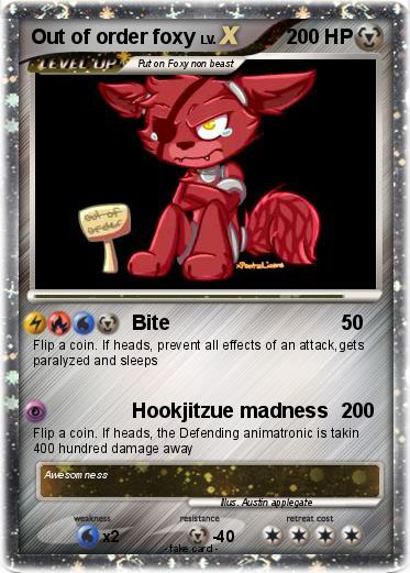 Pokemon Out of order foxy