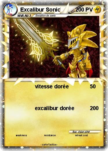 Pokemon Excalibur Sonic