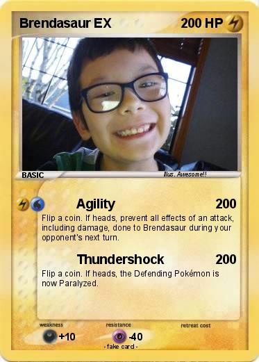 Pokemon Brendasaur EX